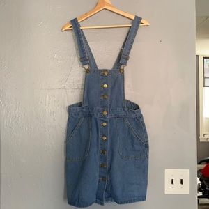 SHEIN NWOT Overall Dress